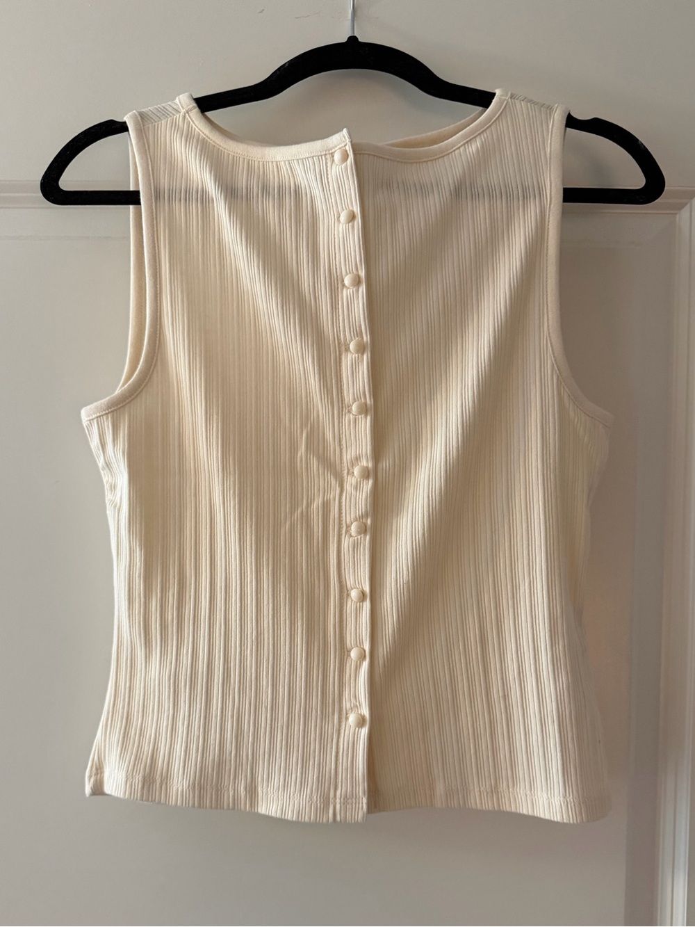 Madewell Ribbed Crewneck Shell Top